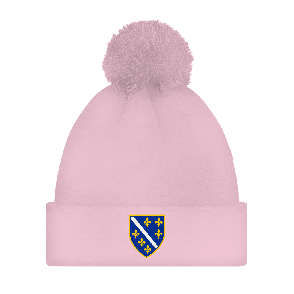 Bommelmütze Bosnien mit Pompon | Bosanski grb