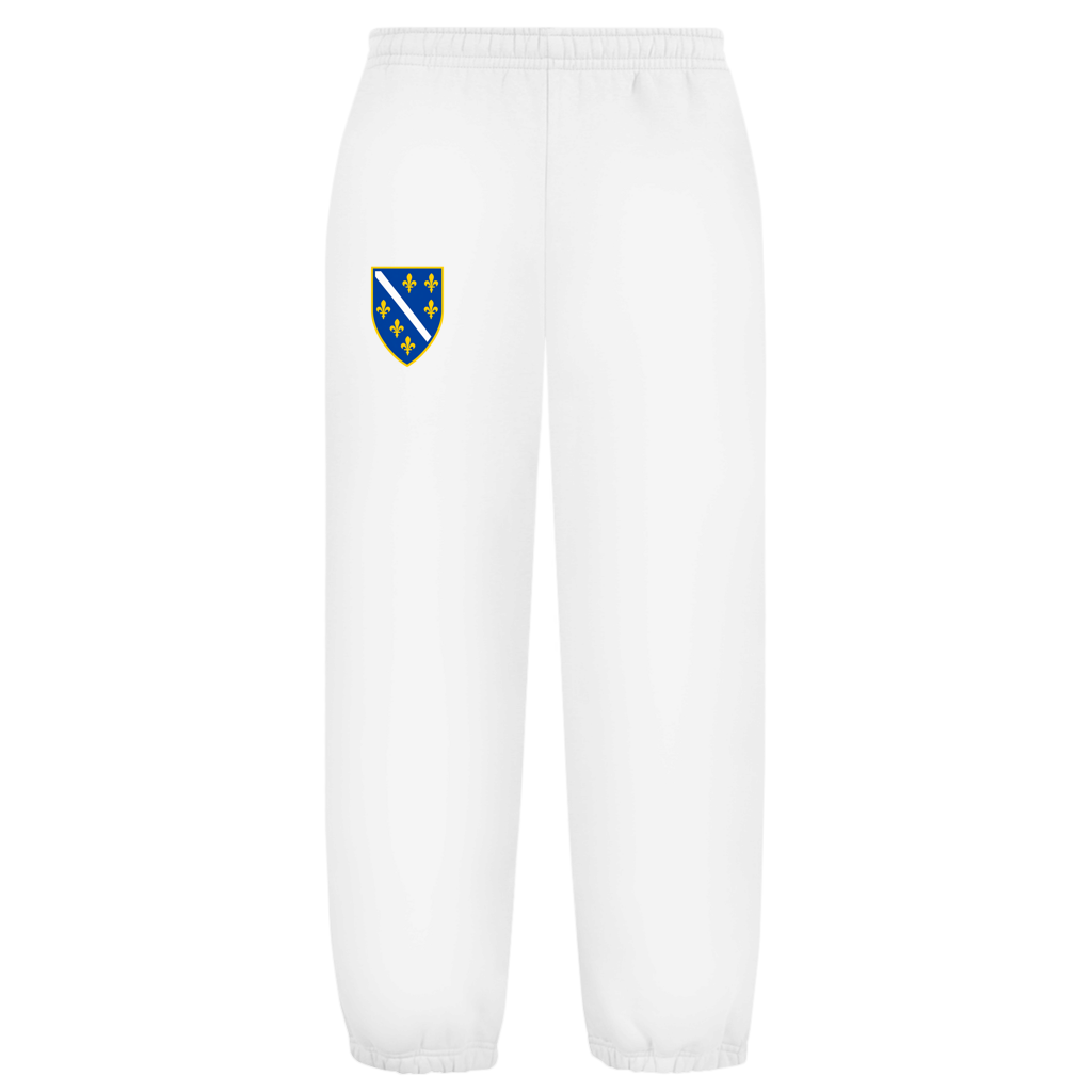 Bosnien Oversize Fluffy Sweatpants – Jogginghose mit Wappen Links | BiH