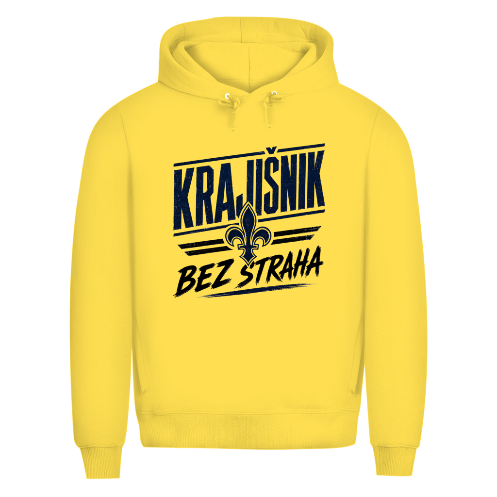 KRAJIŠNIK Herren Premium Bio Hoodie - Bez straha