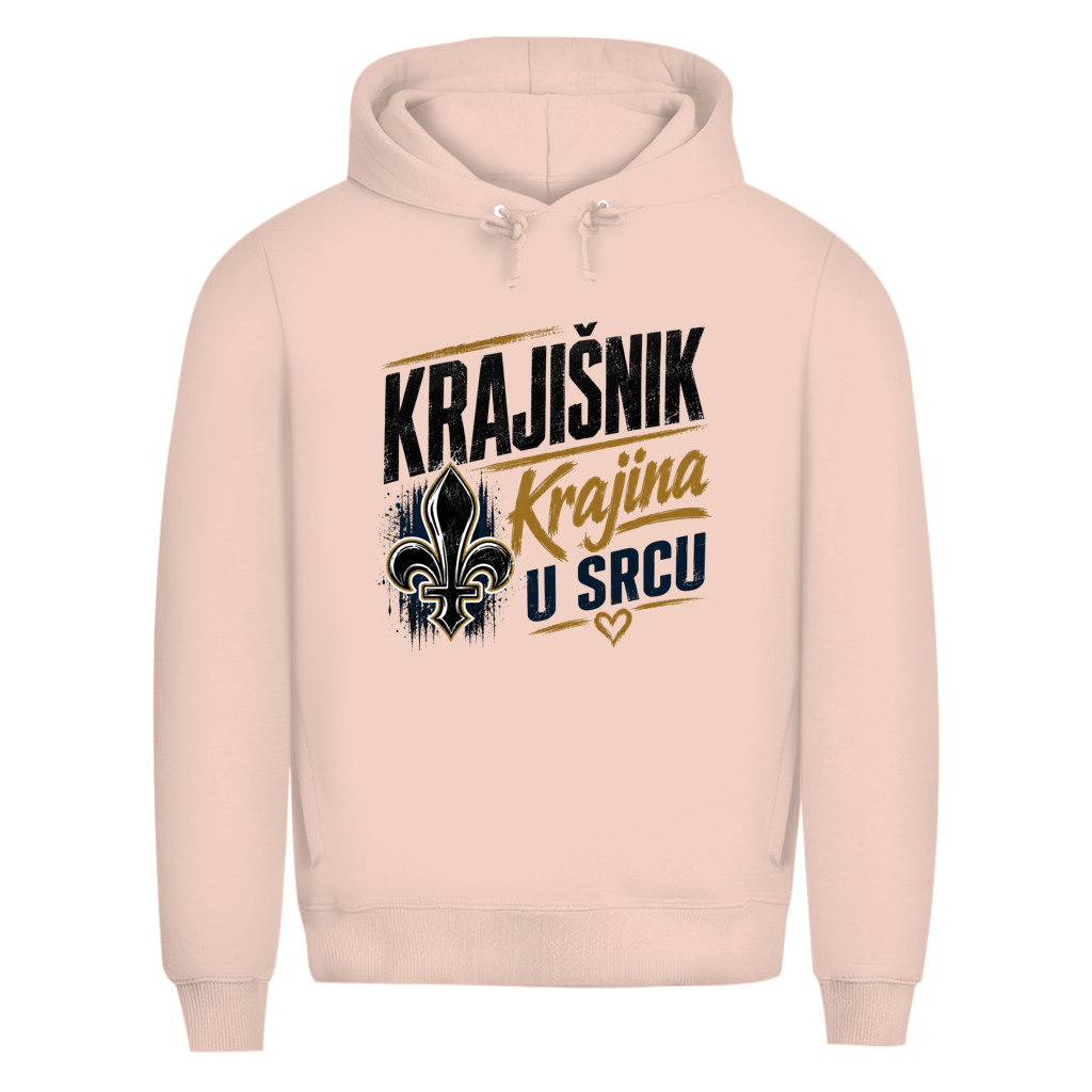 KRAJIŠNIK Herren Premium Bio Hoodie - Krajina u srcu