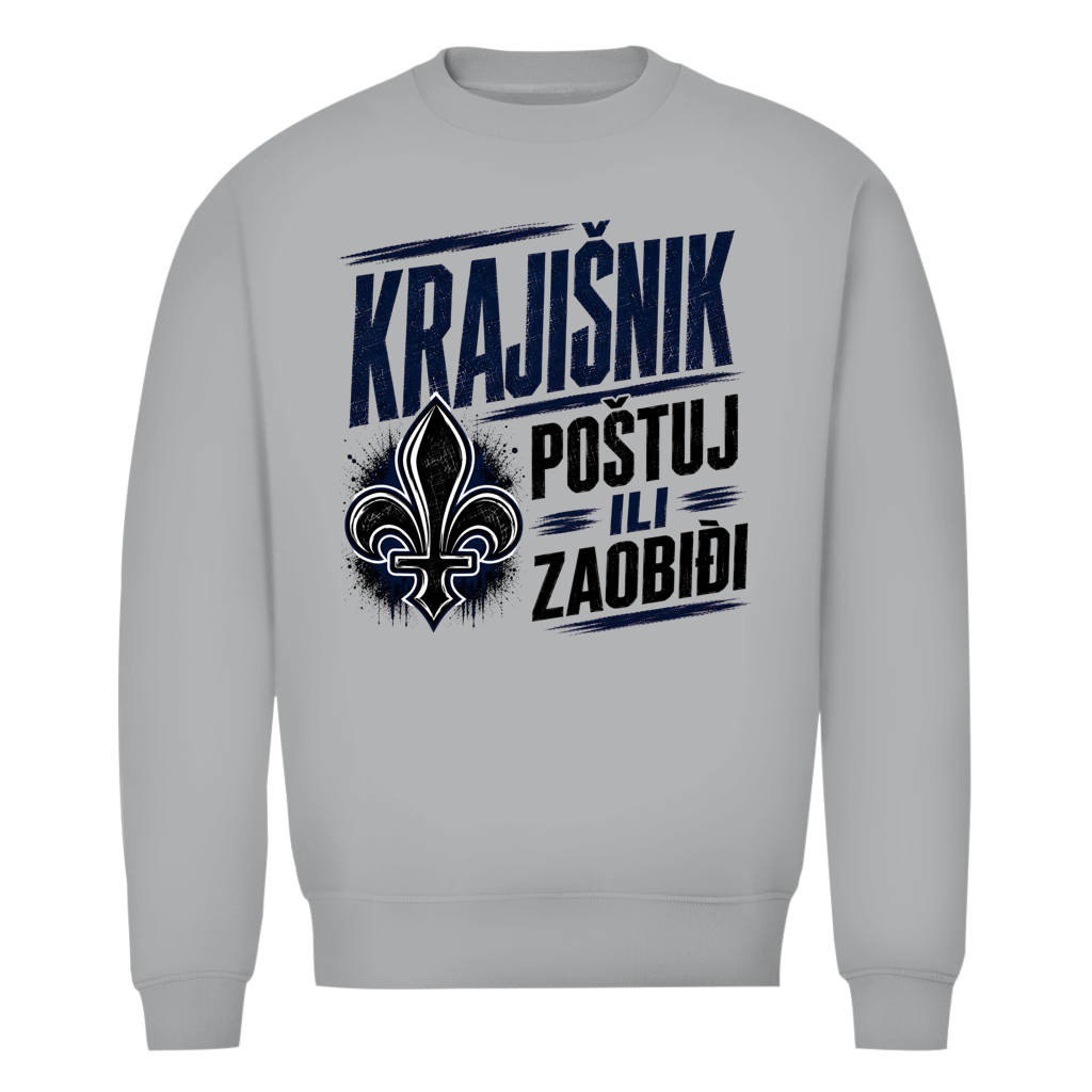 Krajisnik Herren Premium Bio Sweatshirt Postuj il zaobidji