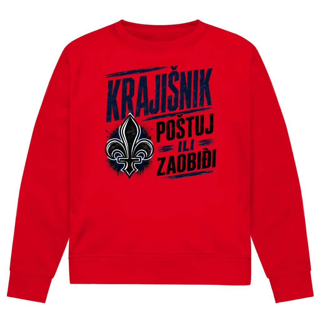 Krajisnik Herren Premium Bio Sweatshirt Postuj il zaobidji