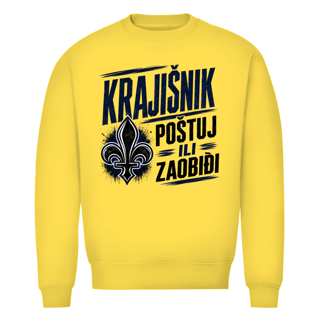 Krajisnik Herren Premium Bio Sweatshirt Postuj il zaobidji