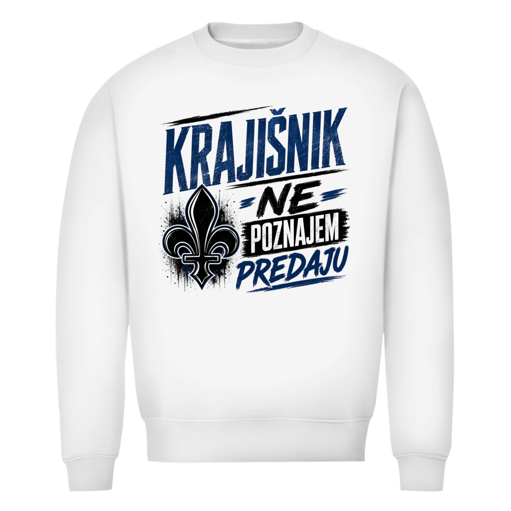 Krajisnik Herren Premium Bio Sweatshirt Ne poznajem predaju