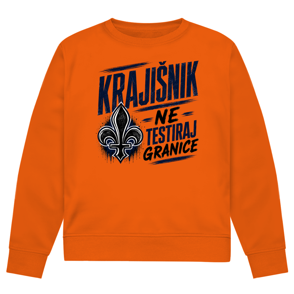 Krajisnik Herren Premium Bio Sweatshirt Ne testiraj granice