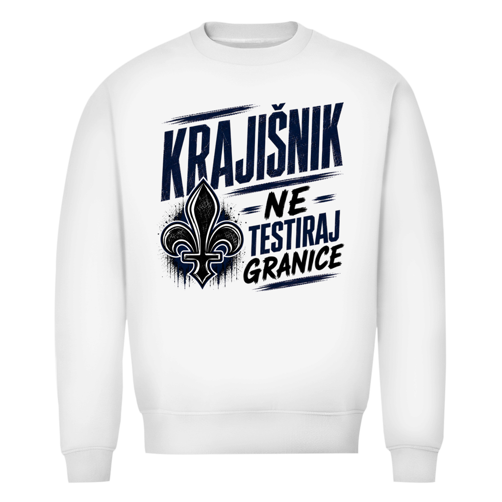 Krajisnik Herren Premium Bio Sweatshirt Ne testiraj granice