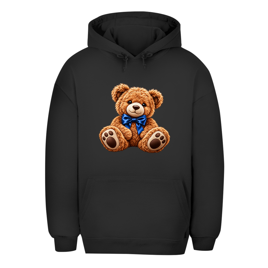 Unisex Oversize Hoodie – Teddy Bear | Kuscheliger Kapuzenpullover Großes Motiv