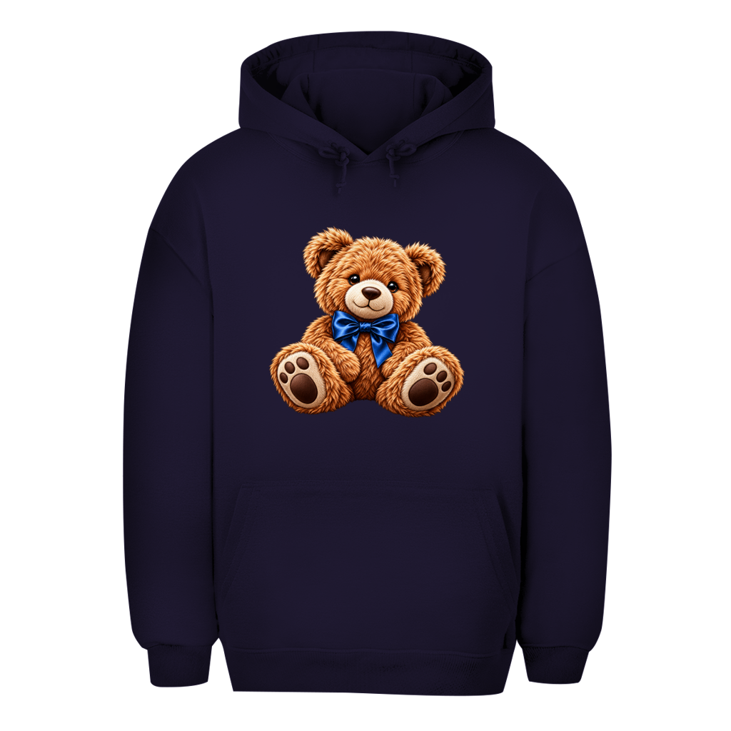 Unisex Oversize Hoodie – Teddy Bear | Kuscheliger Kapuzenpullover Großes Motiv