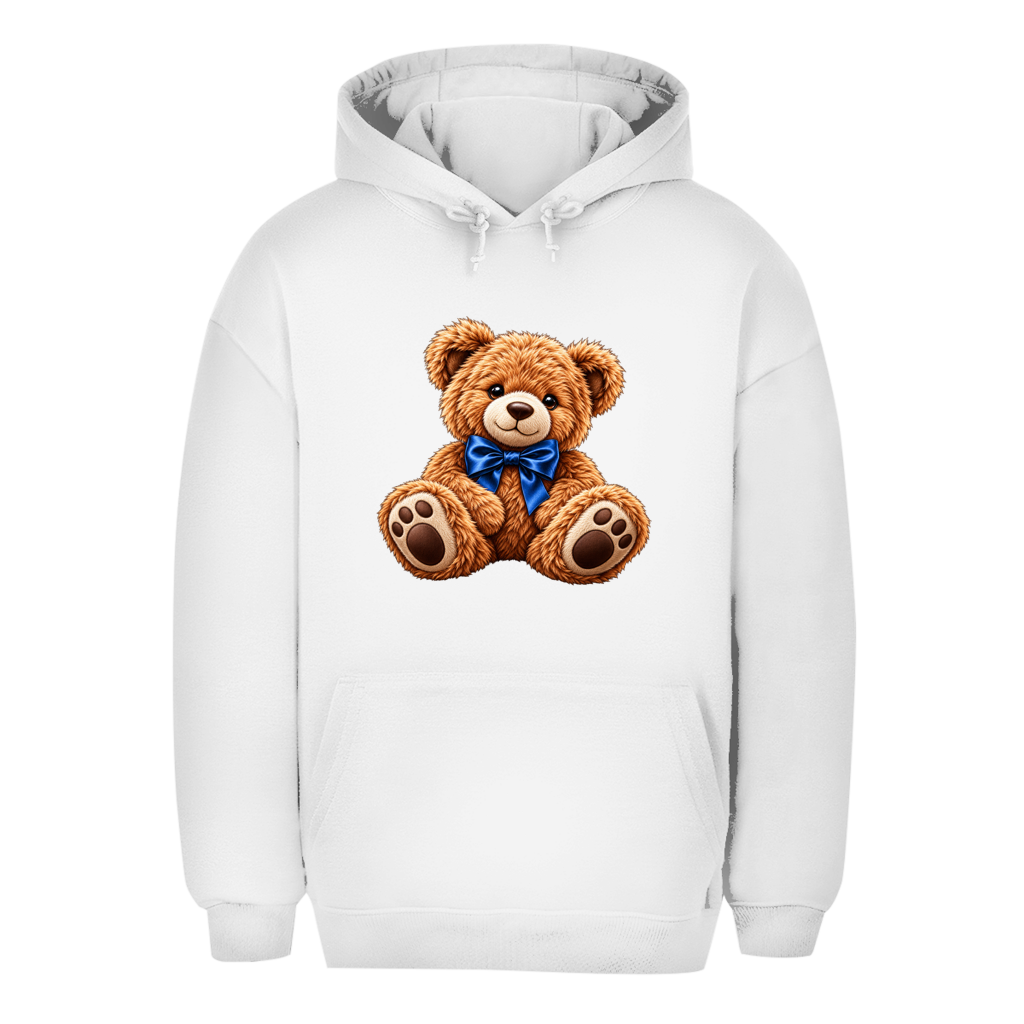 Unisex Oversize Hoodie – Teddy Bear | Kuscheliger Kapuzenpullover Großes Motiv