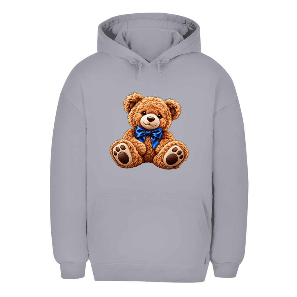 Unisex Oversize Hoodie – Teddy Bear | Kuscheliger Kapuzenpullover Großes Motiv