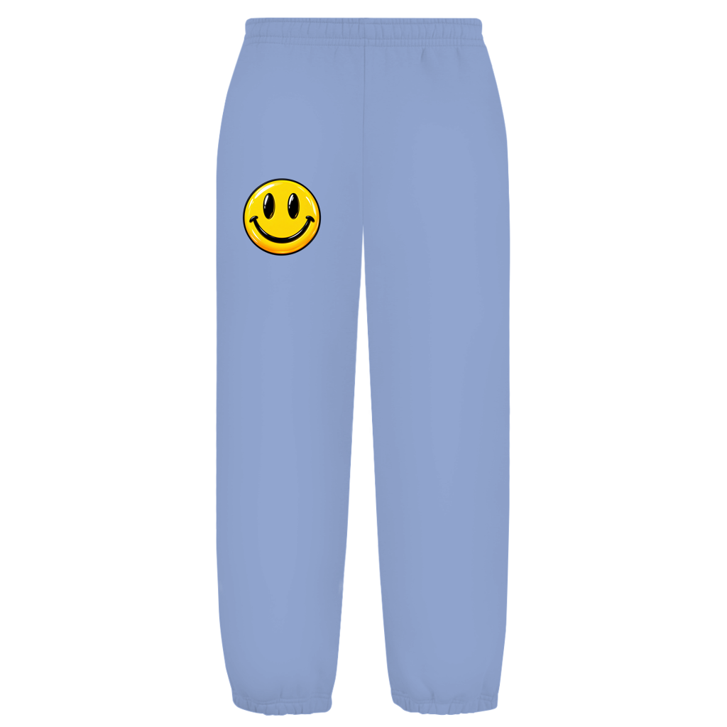 Oversize Fluffy Sweatpants – Smiley | Unisex Jogginghose