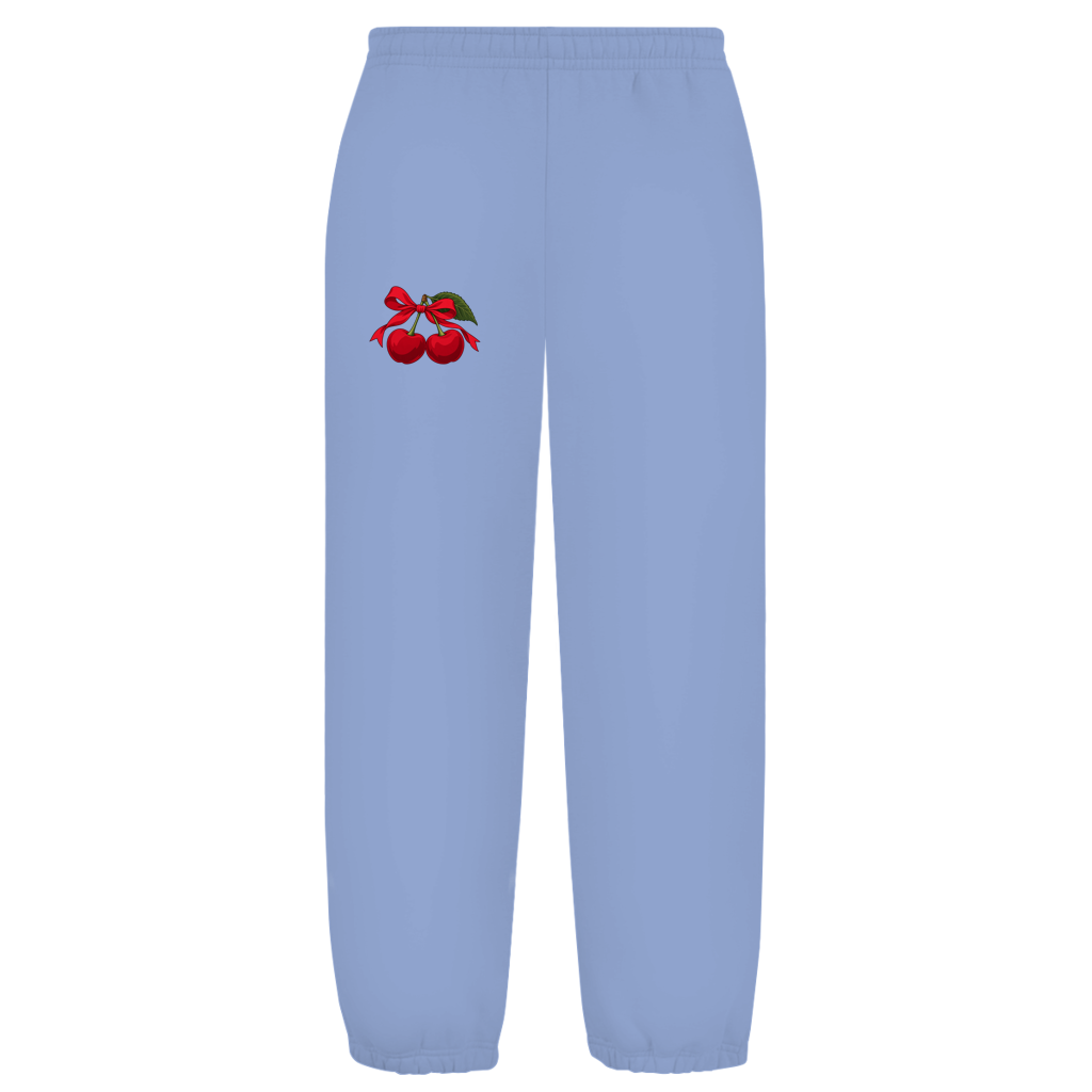 Oversize Fluffy Sweatpants – Cherry Vibes | Unisex Jogginghose