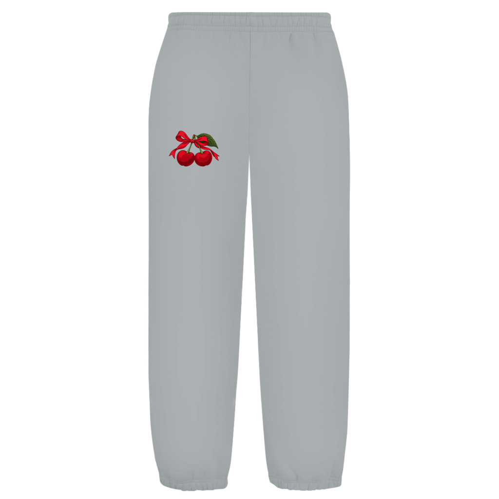 Oversize Fluffy Sweatpants – Cherry Vibes | Unisex Jogginghose