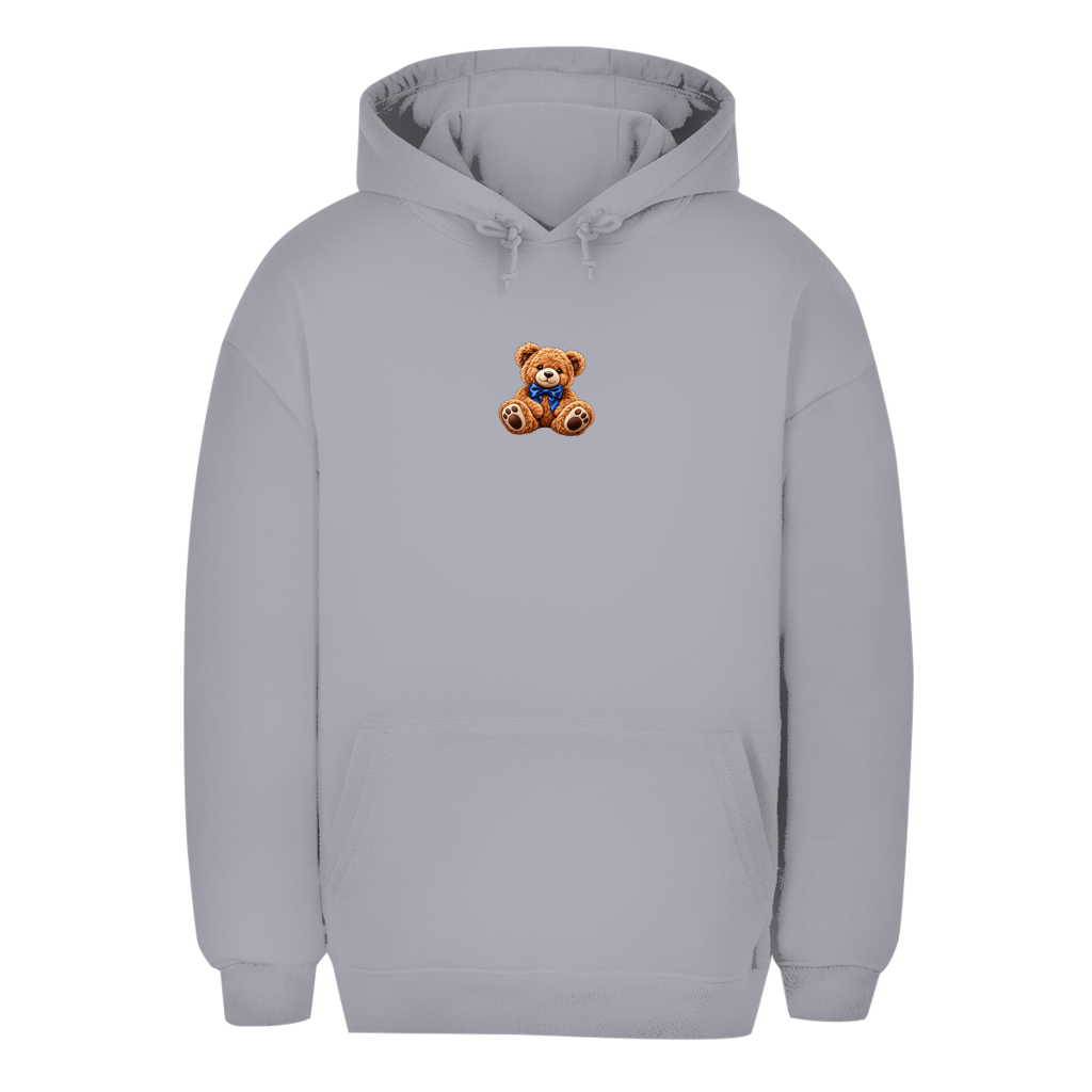 Unisex Oversize Hoodie – Teddy Bear | Kuscheliger Kapuzenpullover Kleines Motiv