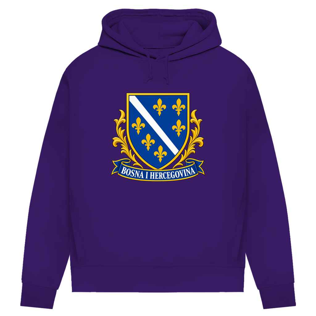 Damen Premium Bio Hoodie – Bosna i Hercegovina | Bosnien Wappen