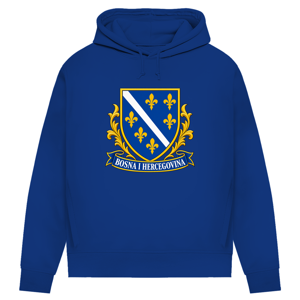 Damen Premium Bio Hoodie – Bosna i Hercegovina | Bosnien Wappen