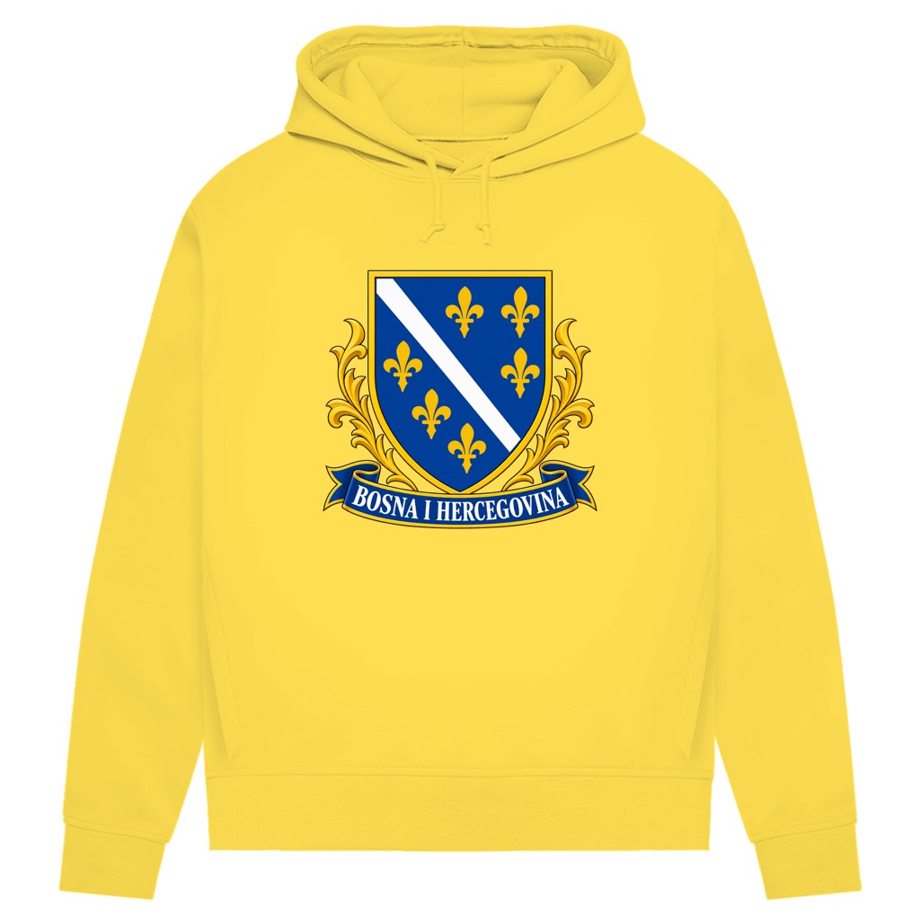Damen Premium Bio Hoodie – Bosna i Hercegovina | Bosnien Wappen
