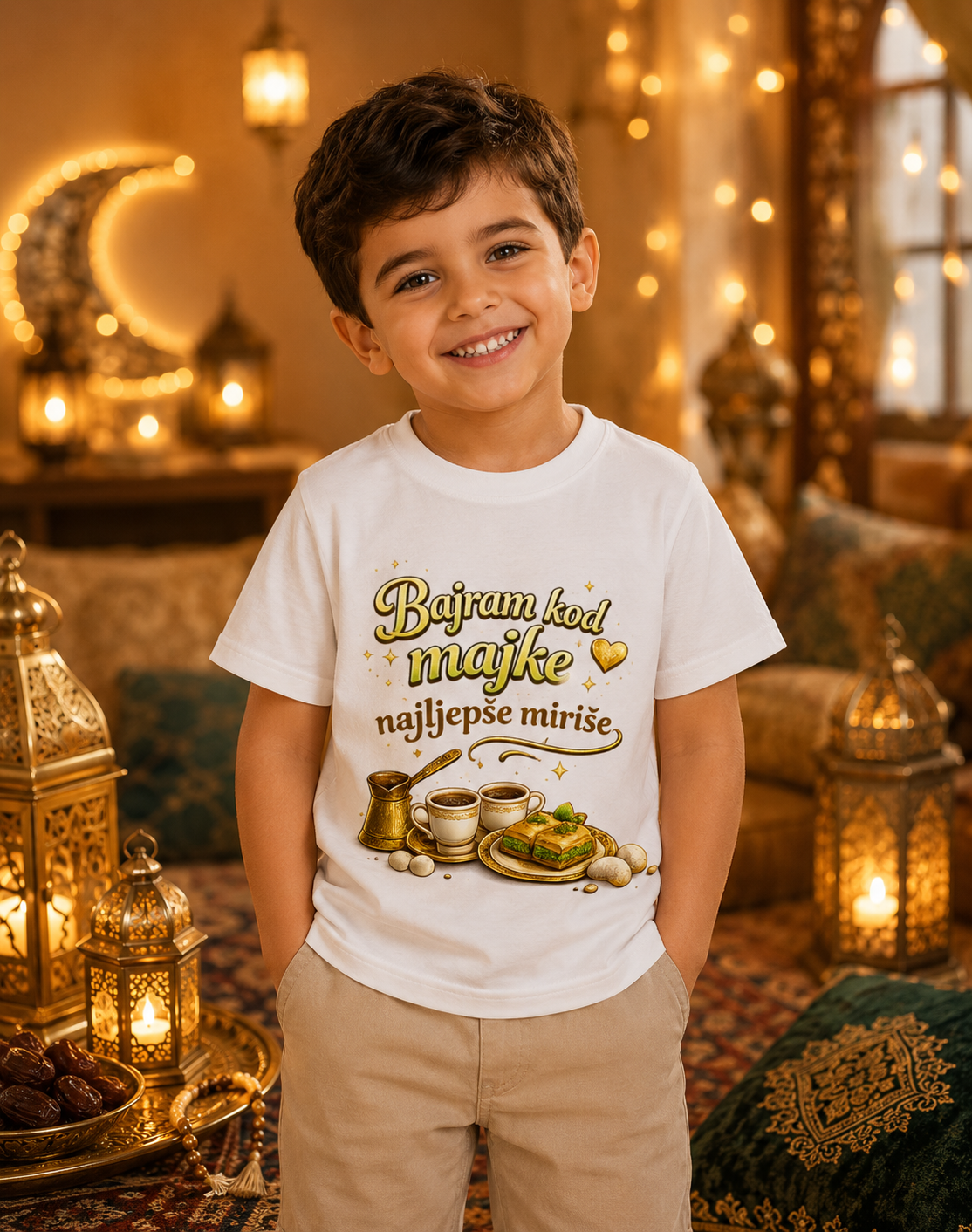 🇧🇦 Kod nane na Bajram najbolje mirise – Kinder Basic T-Shirt | Eid Shirt
