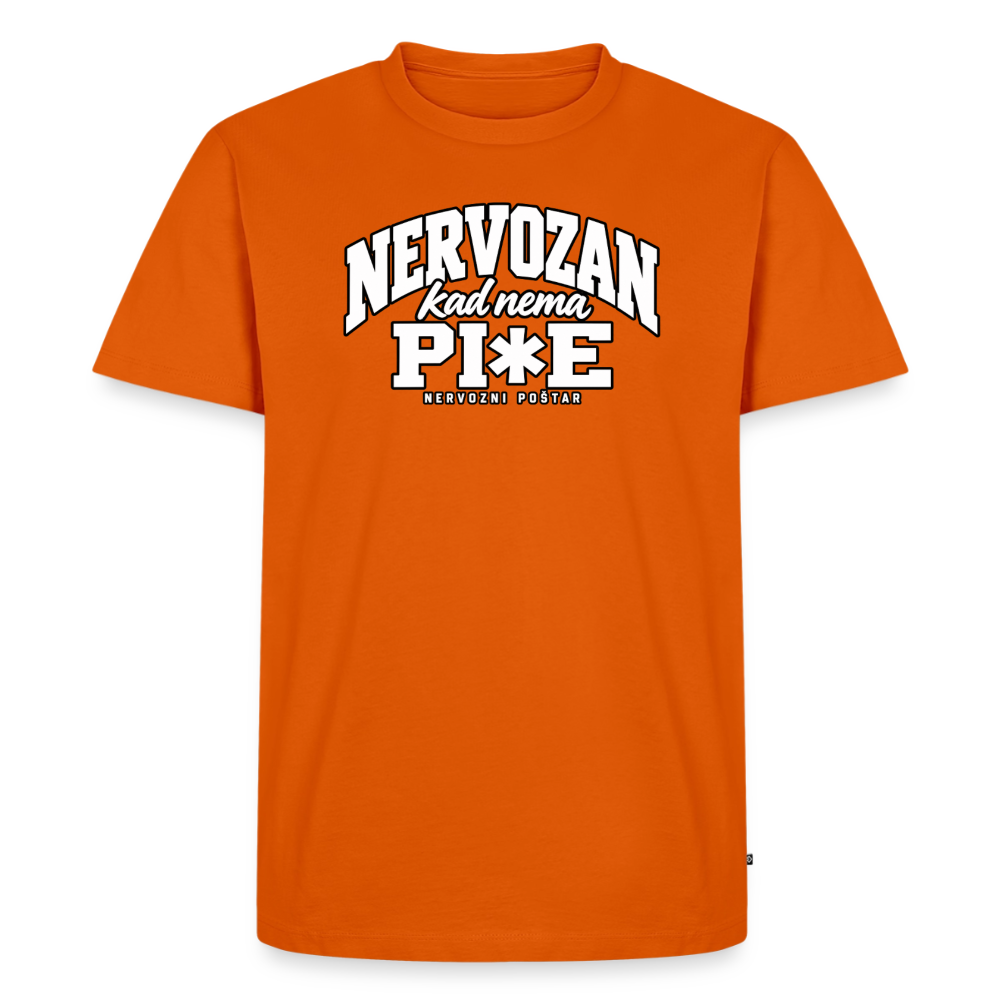 Männer Premium T-Shirt - Orange 