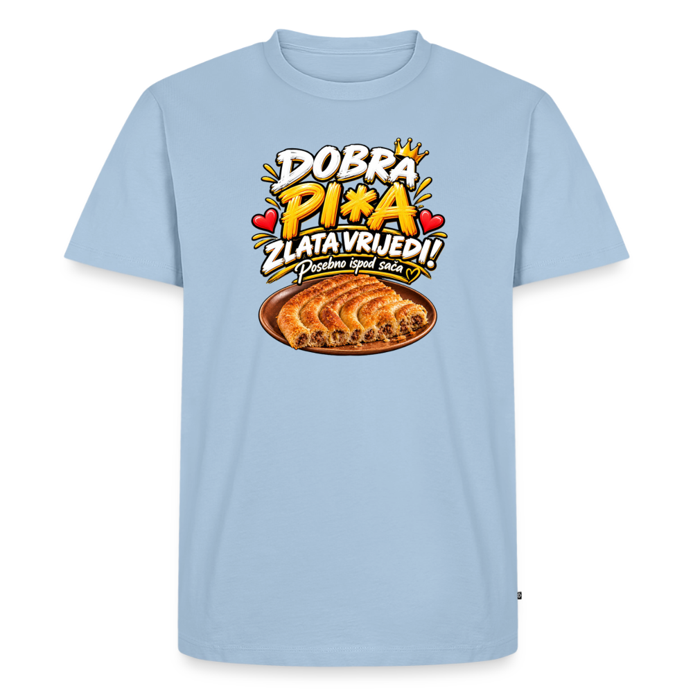Männer Premium T-Shirt - Hellblau