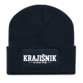 Recycelte Patch Beanie - French Navy
