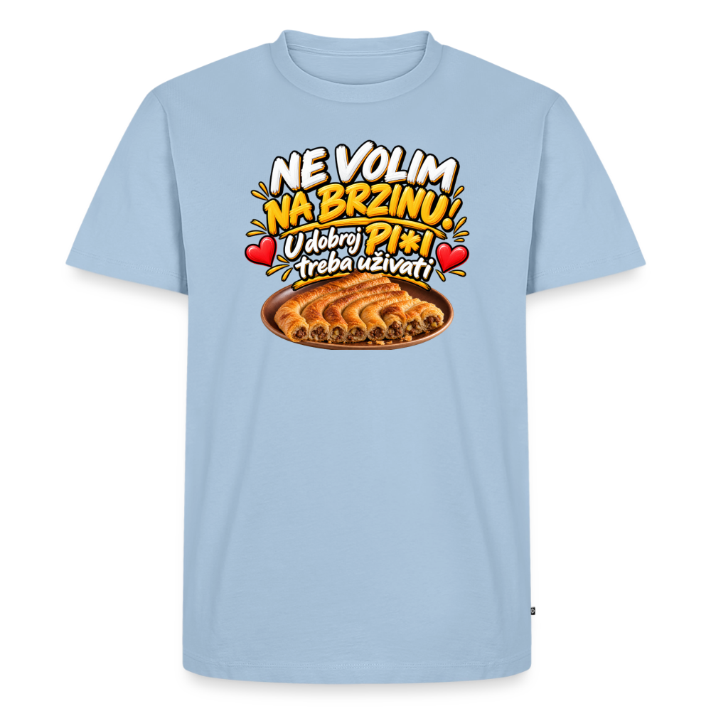 Männer Premium T-Shirt - Hellblau