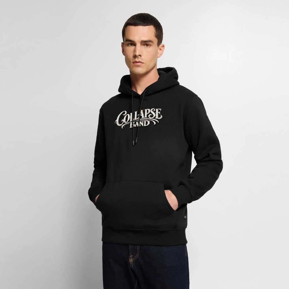 Männer Premium Hoodie - Collapse band street style - Schwarz