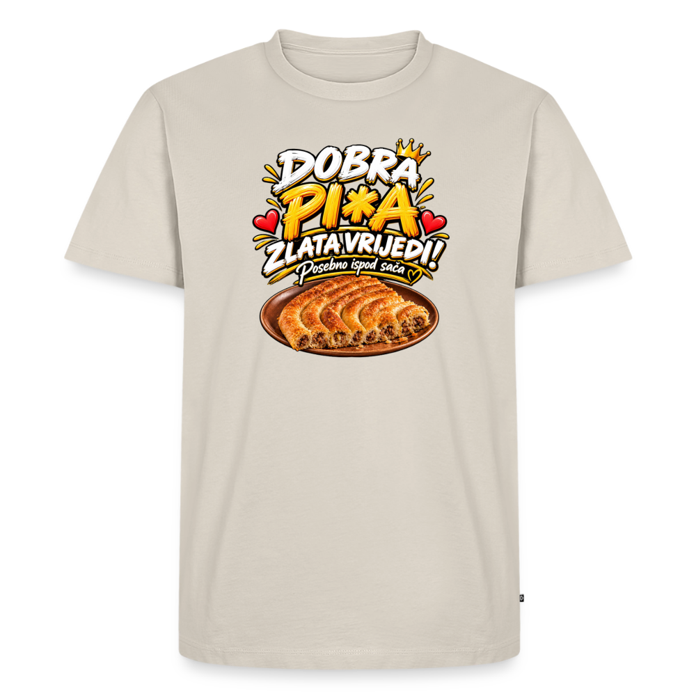 Männer Premium T-Shirt - Beige