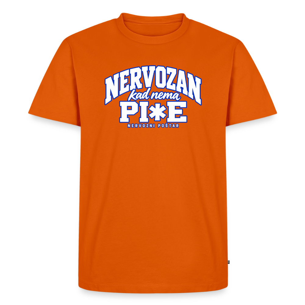 Männer Premium T-Shirt - Orange 