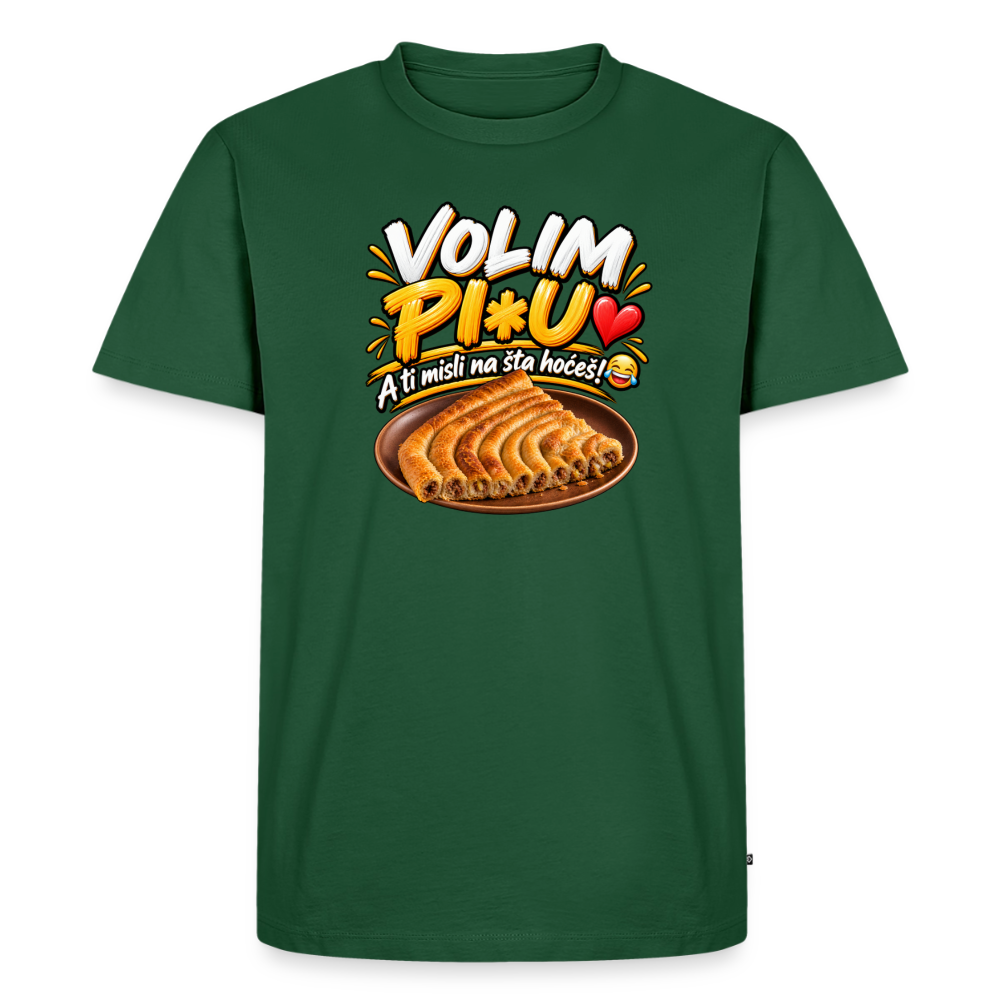 Männer Premium T-Shirt - Flaschengrün