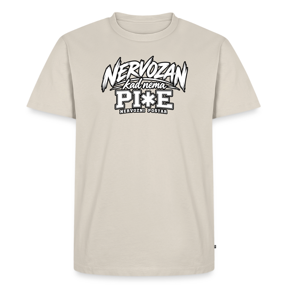 Männer Premium T-Shirt - Beige
