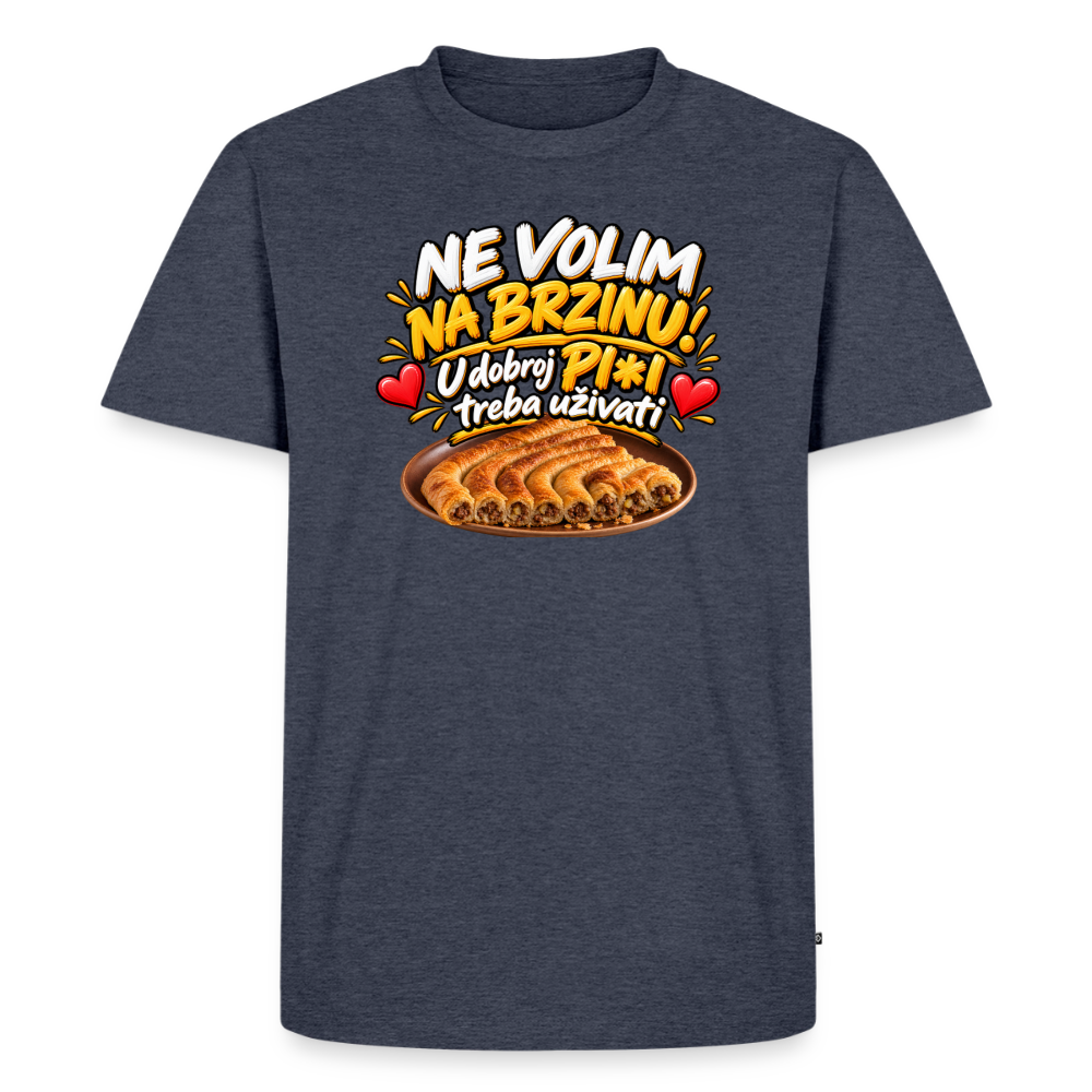 Männer Premium T-Shirt - Jeansblau 