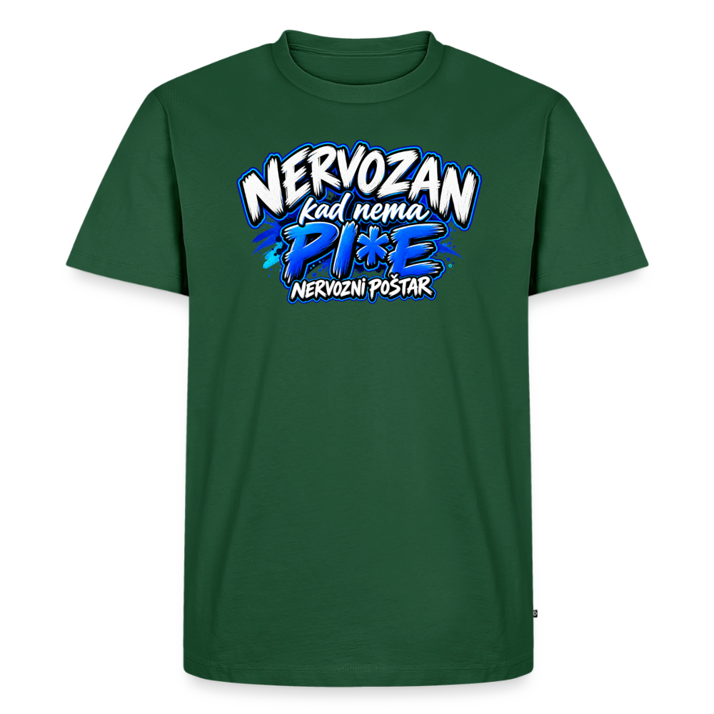 Männer Premium T-Shirt - Flaschengrün