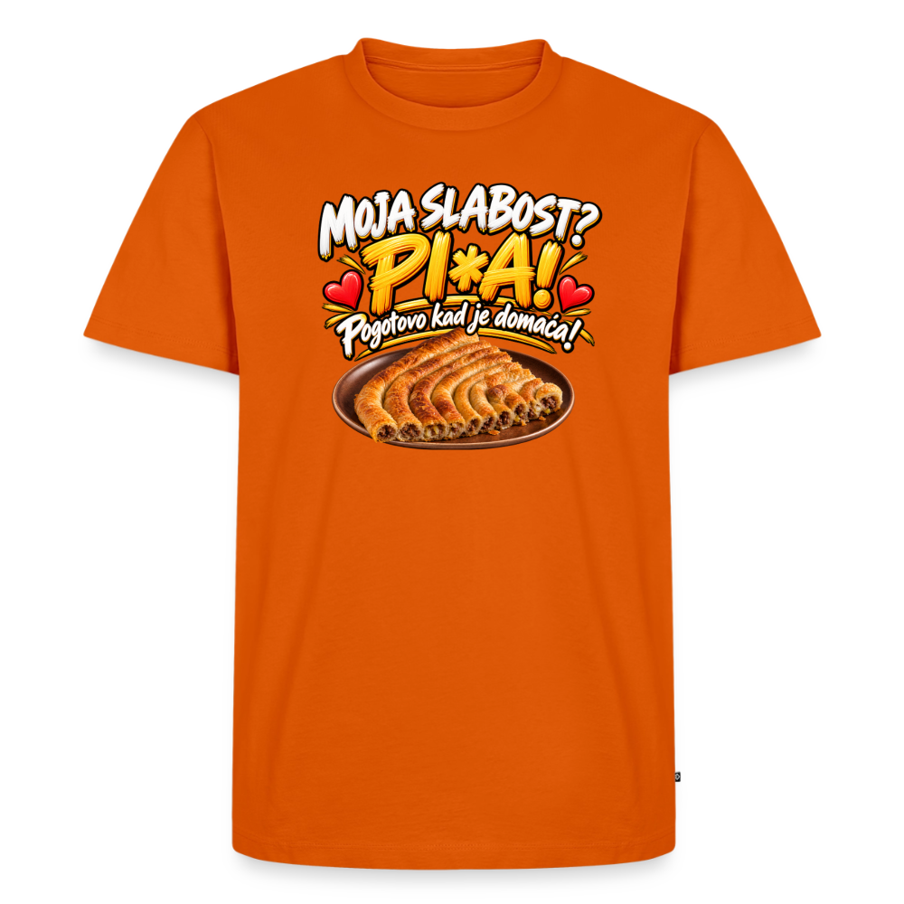 Männer Premium T-Shirt - Orange 