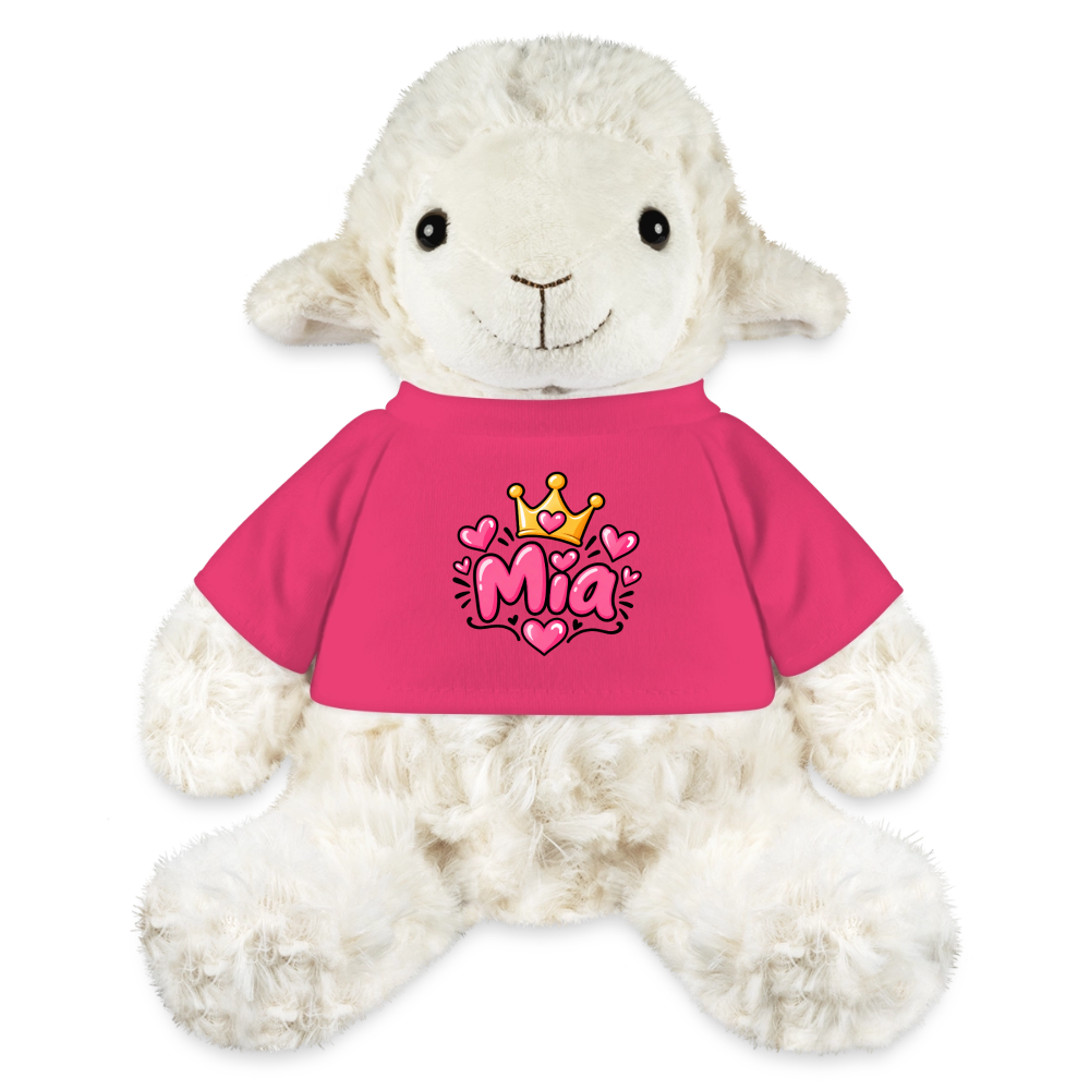 MiniFeet® Schaf Annika MIA – Personalisierbar mit Namen & Design - Pink