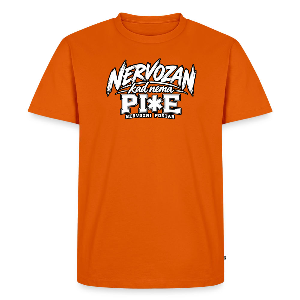 Männer Premium T-Shirt - Orange 