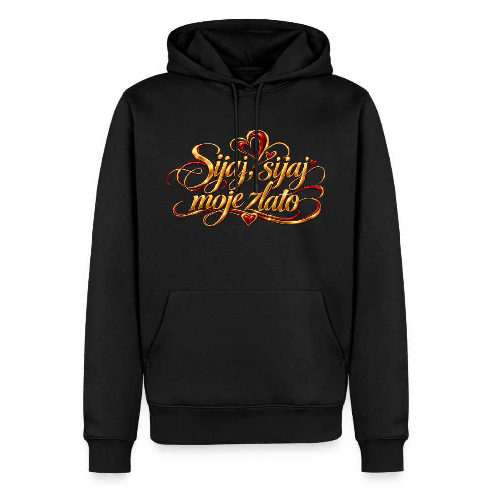 Männer Premium Hoodie - sijaj sijaj moje zlato - Schwarz