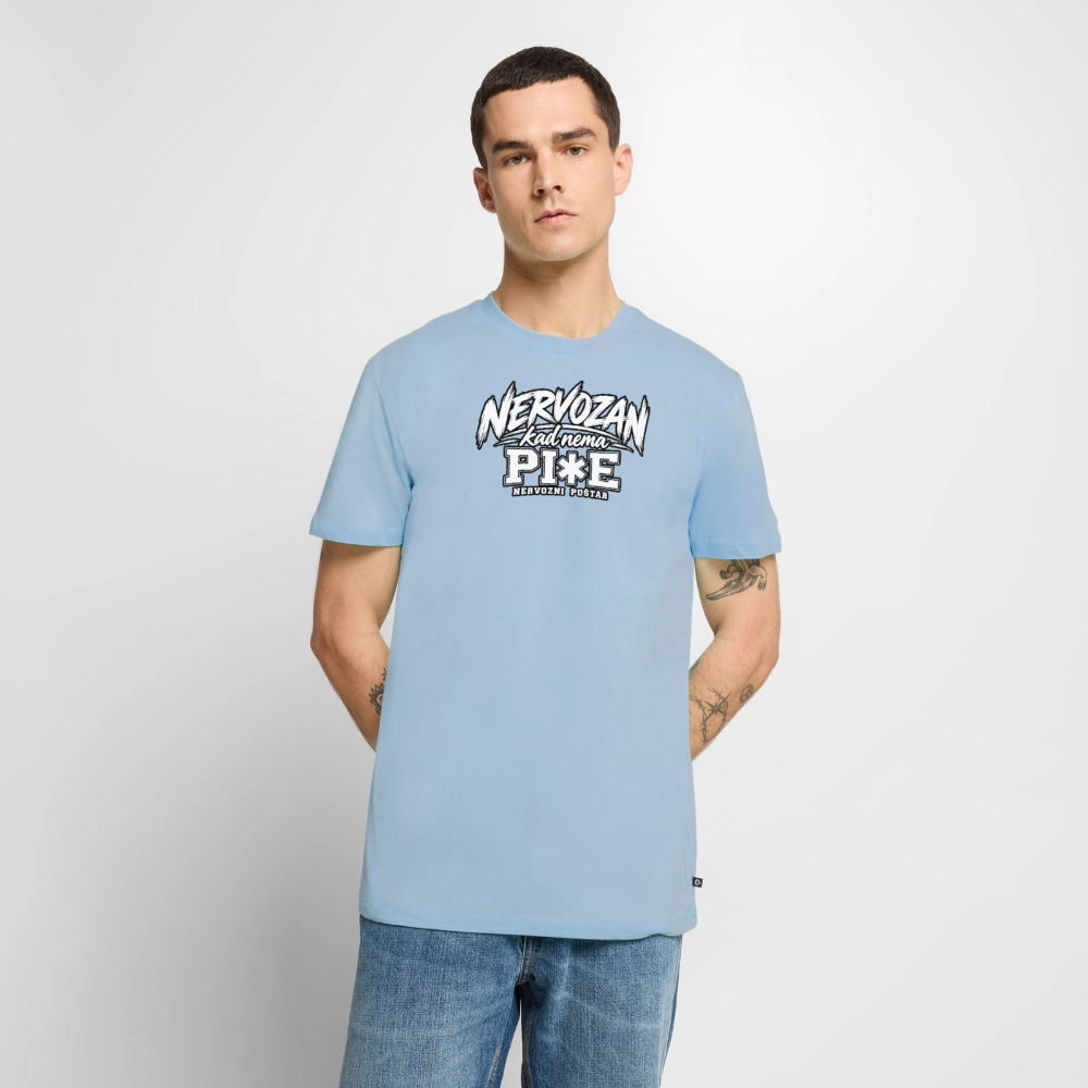 Männer Premium T-Shirt - Hellblau