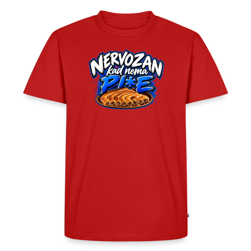 Männer Premium T-Shirt - Rot