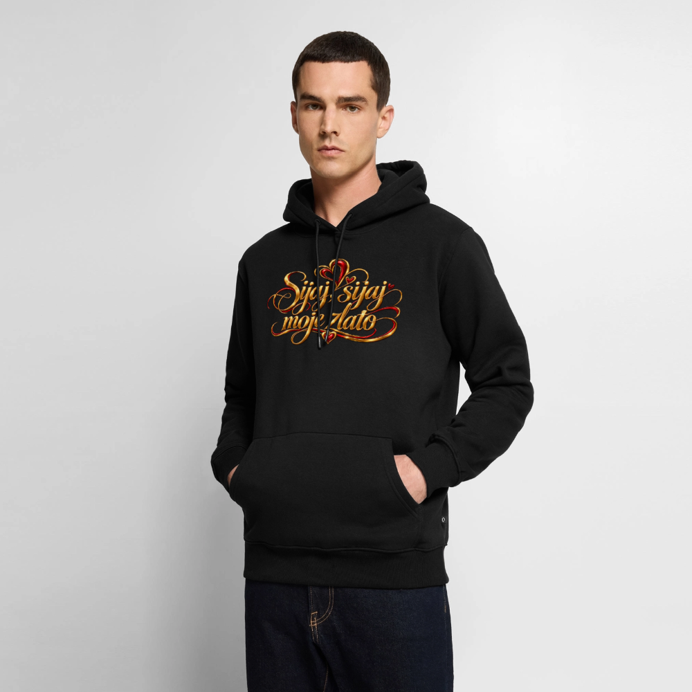 Männer Premium Hoodie - sijaj sijaj moje zlato - Schwarz