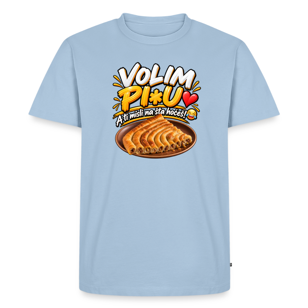 Männer Premium T-Shirt - Hellblau