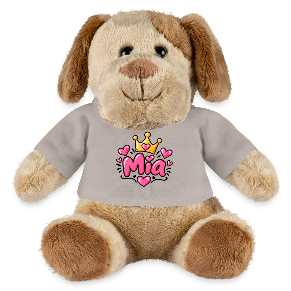 MiniFeet® Hund Helge – Personalisierbar mit Namen & Design - Taupe