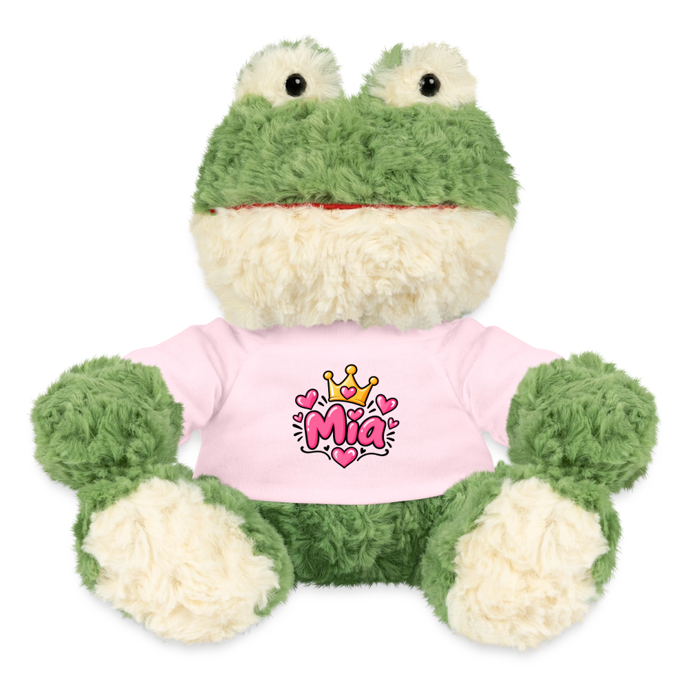 MiniFeet® Frosch Torge MIA – Personalisierbar mit Namen & Design - Hellrosa