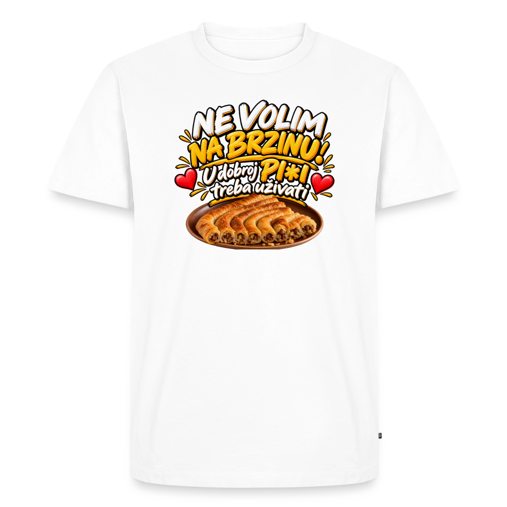 Männer Premium T-Shirt - Weiß
