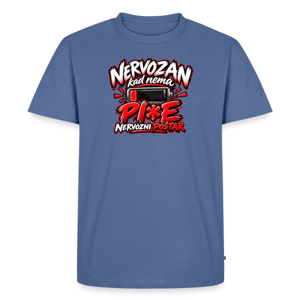 Männer Premium T-Shirt - Taubenblau