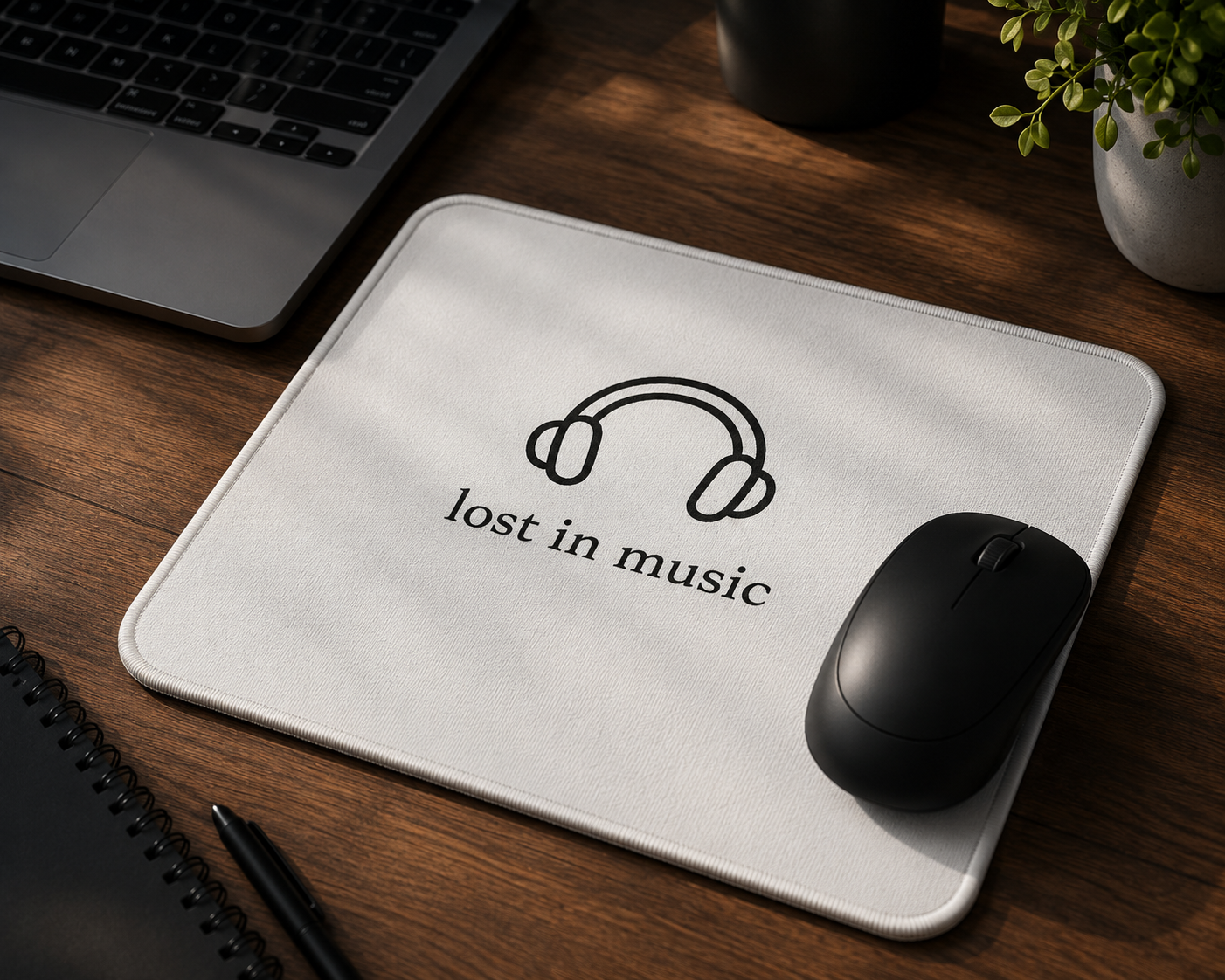 Podloga za miša Izgubljen u muzici