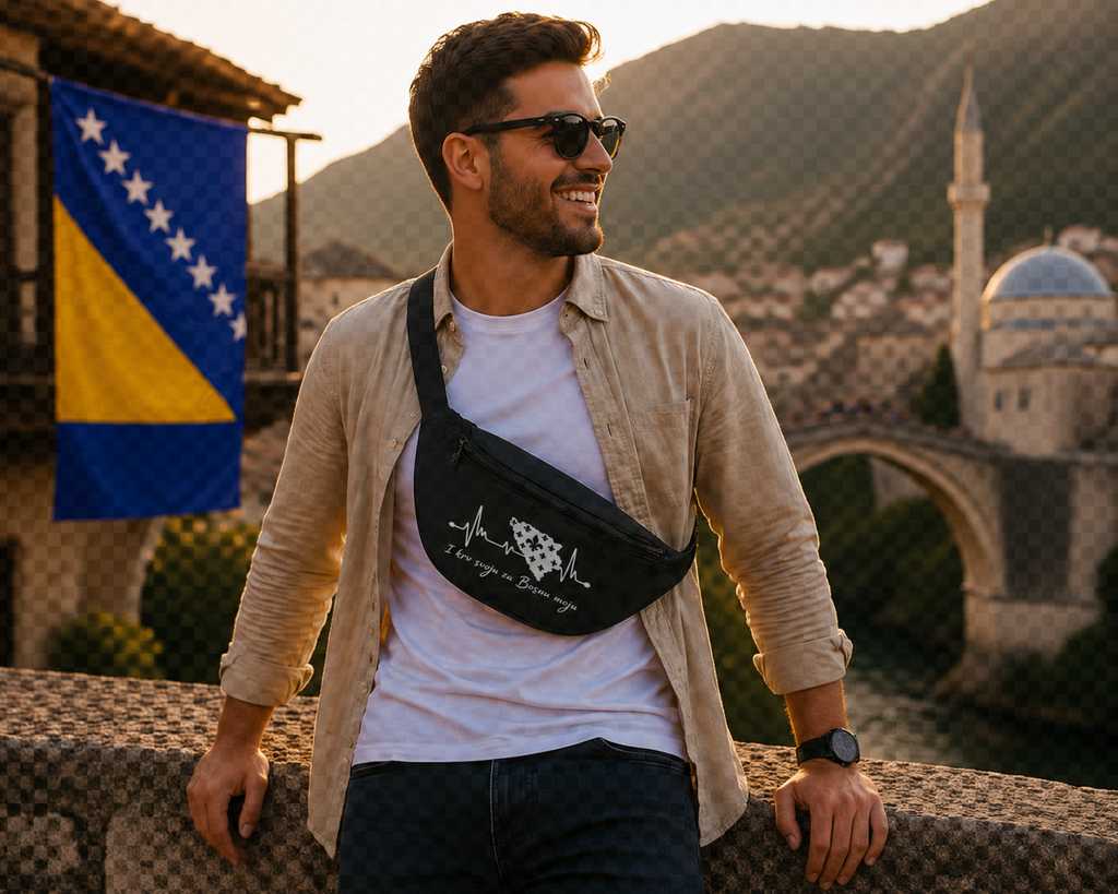 Fanny Pack Bosnia - Bosnia Heartbeat