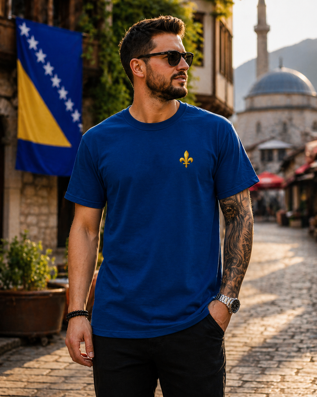 Men's T-Shirt - Bosnia | Ljiljan
