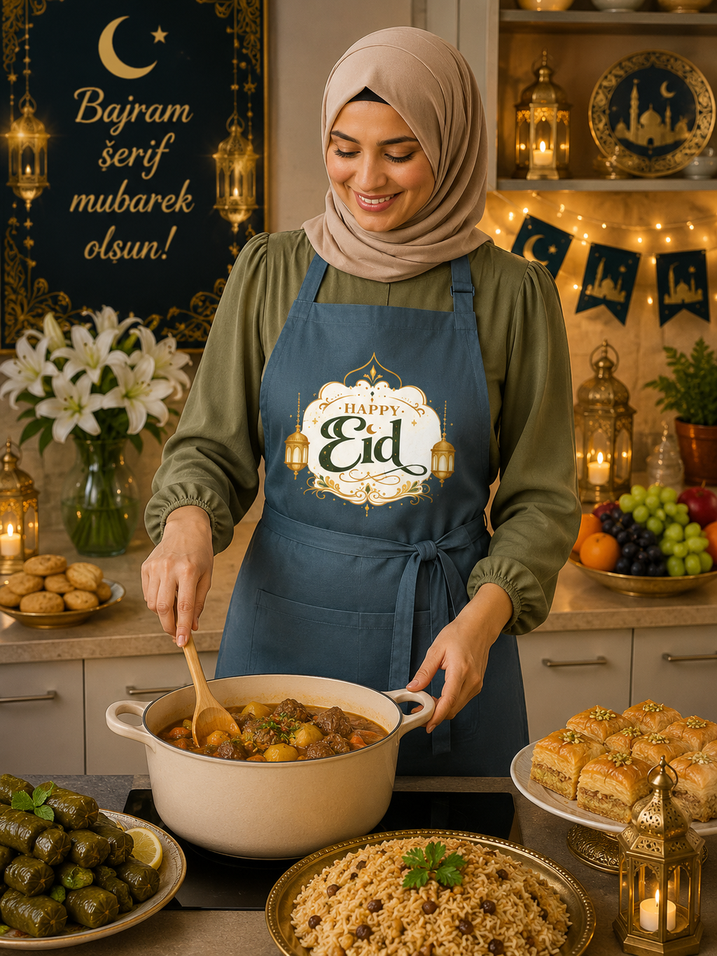 Grillschürze Eid - Happy Eid