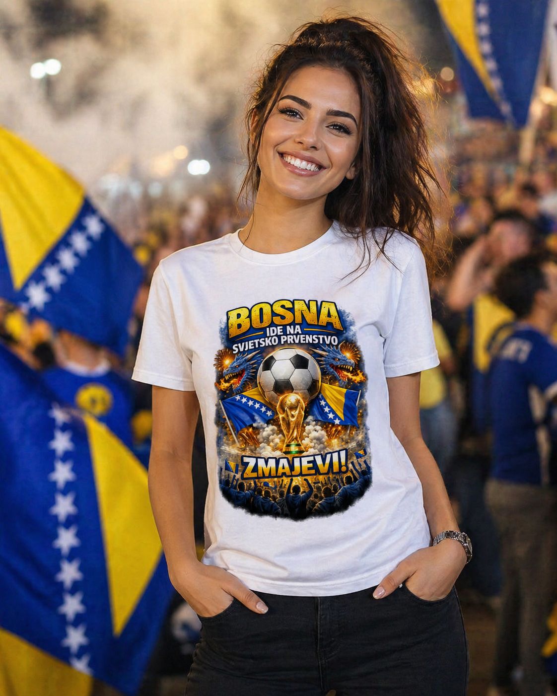 Women's Premium Organic T-Shirt - Dragons World Cup 2026 | Front Print